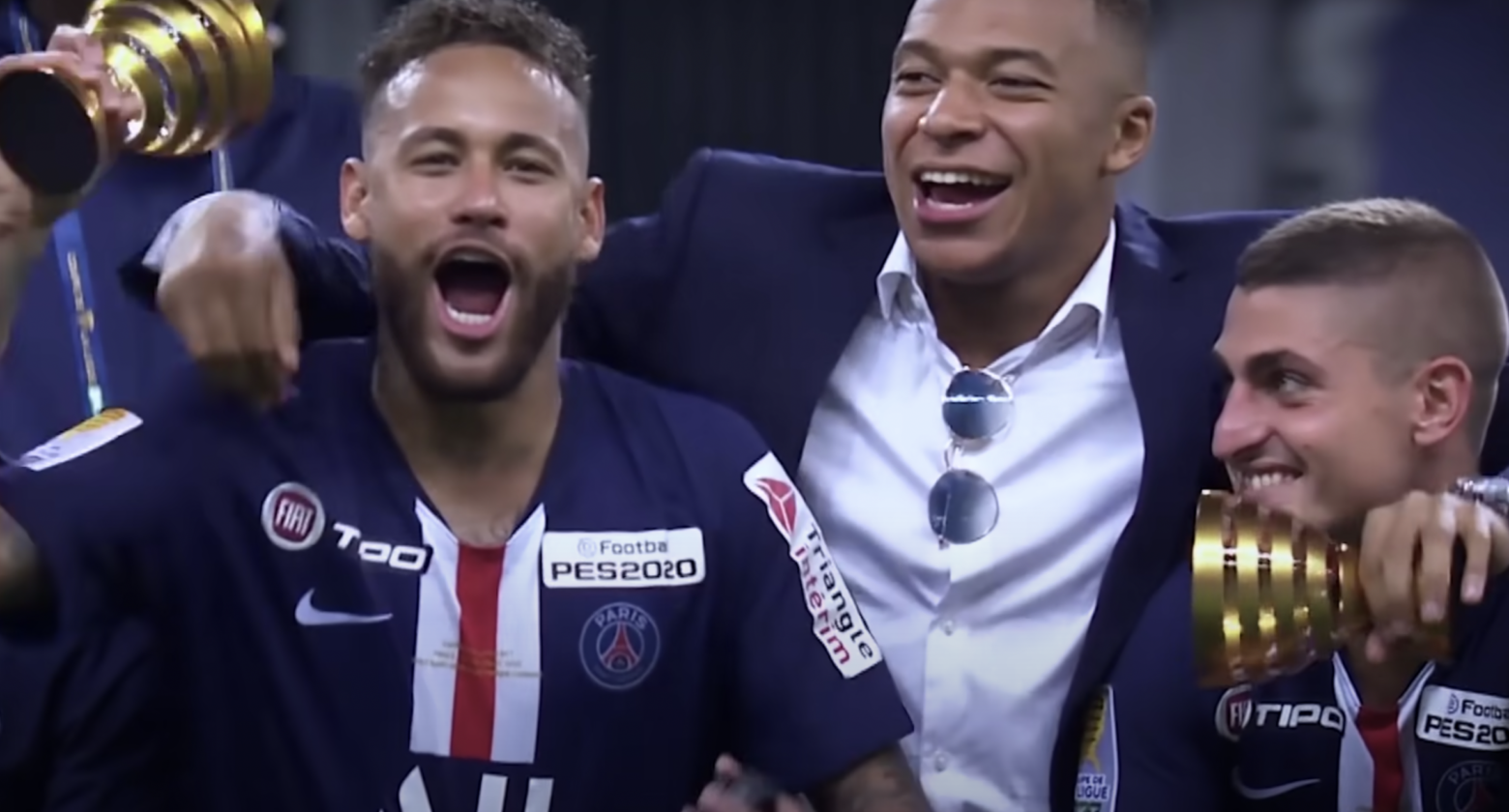 Neymar Mbappé Verratti