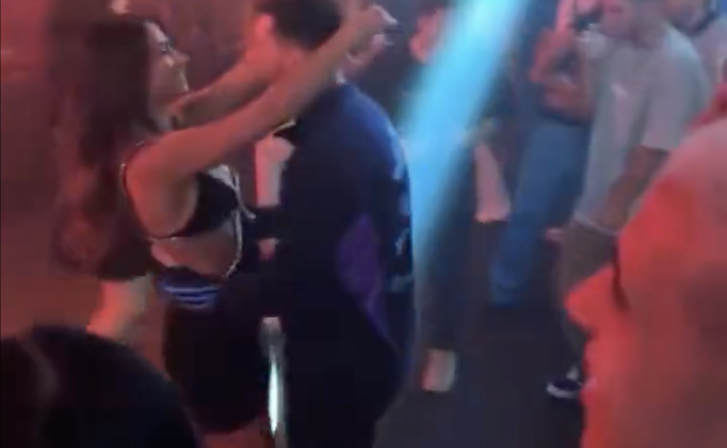 Lionel Messi sur le dancefloor