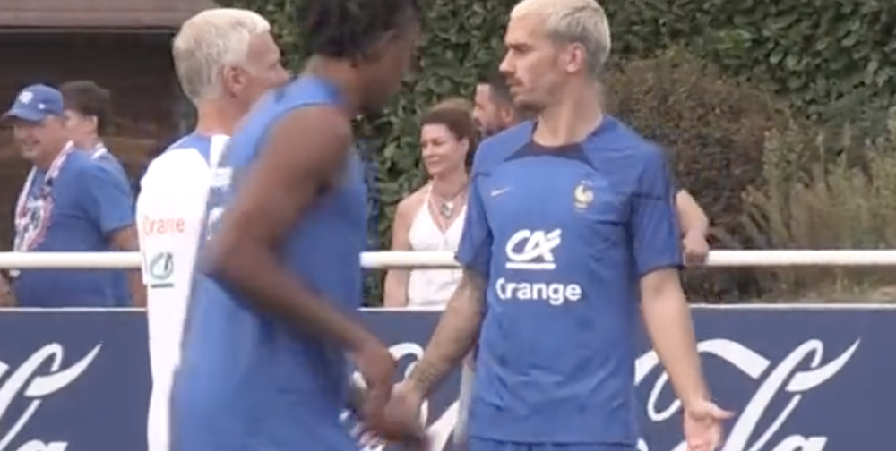 Griezmann et deschamps