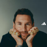 Messi Adidas gold rings