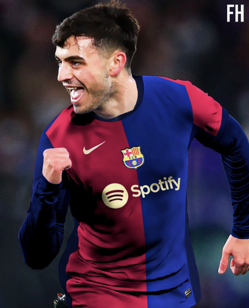 Le maillot domicile du Barça 2024/2025 en images