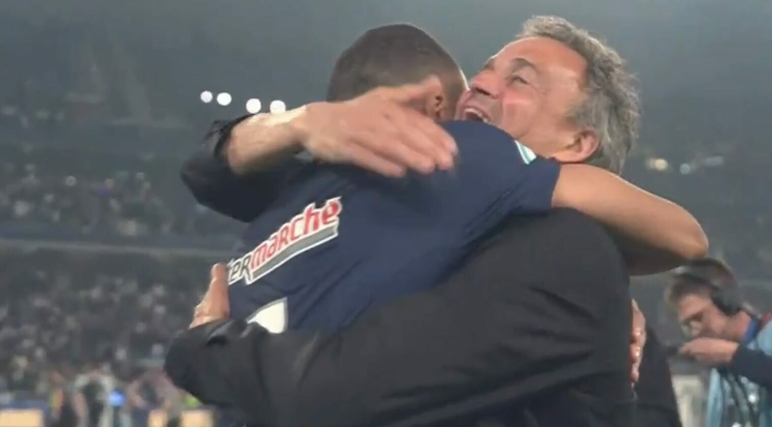 Mbappe et Luis Enrique 1