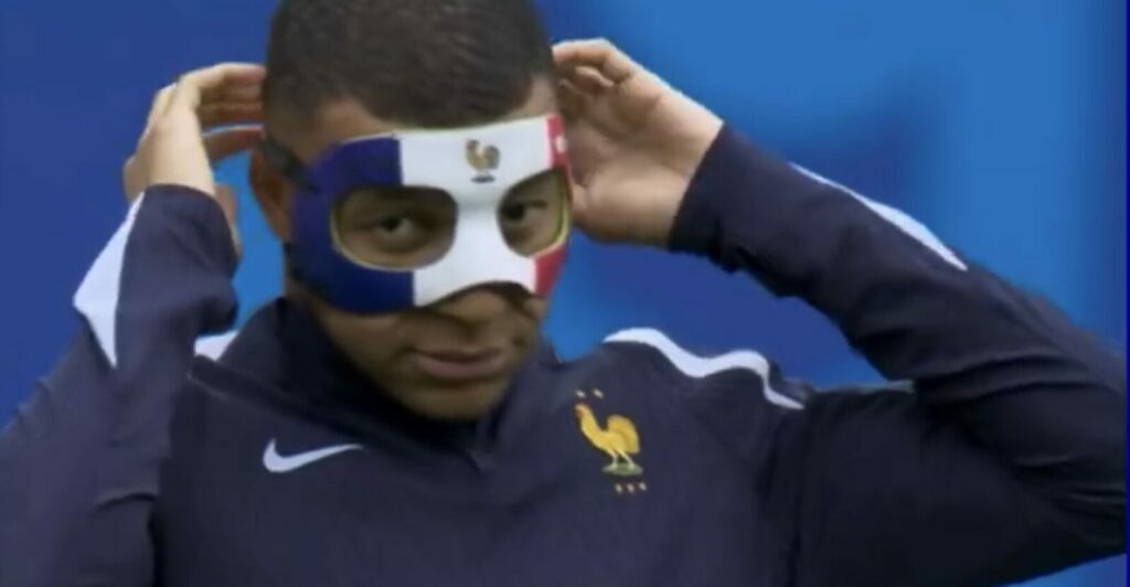 masque Mbappé