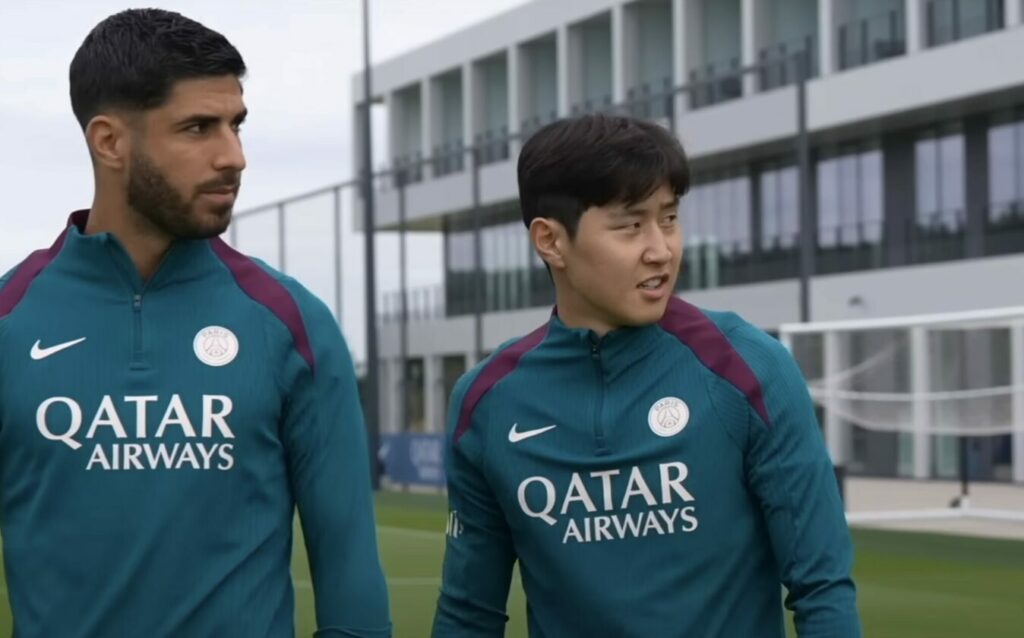 Marco Asensio et Kang In Lee